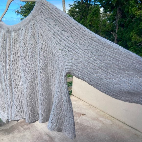 Free People sweater in light grey size Small - Picture 5 of 5